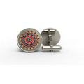 Traditional Shape Stainless Steel Cuff Links w/ Standard Bullet Back